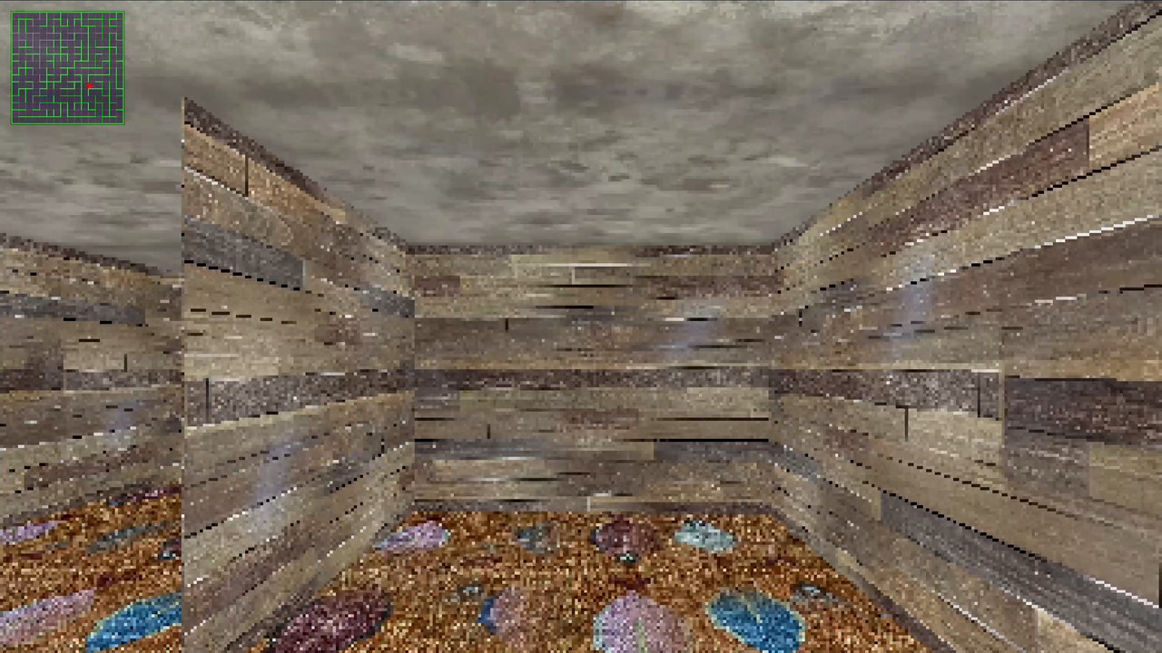 Third texture pack hallway in aMAZEing98